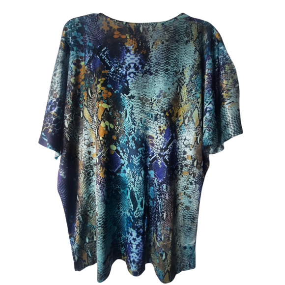 2 tops different shades of green XL womens tops - Picture 6 of 12